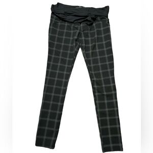 Isabel MATERNITY plaid pants (small)